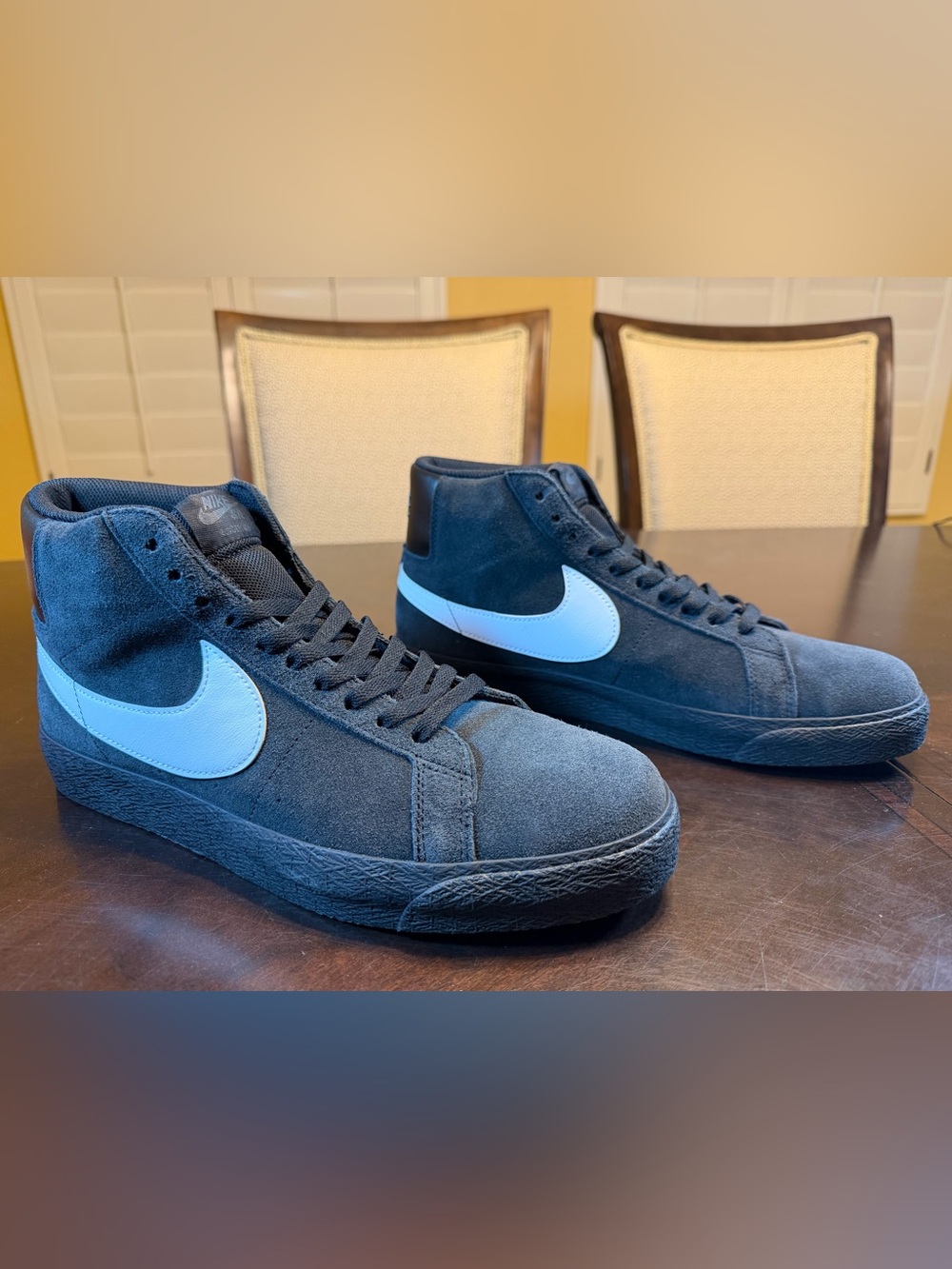 New Nike Blazer Zoom SB Black White Sneakers Shoes